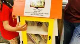 Little library for Alief Family YMCA